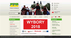 Desktop Screenshot of powiatostrolecki.pl